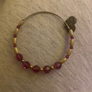 Swarovski bracelet hot pink